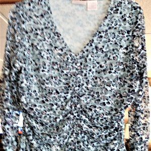 WORTHINGTON  STRETCH BLOUSE